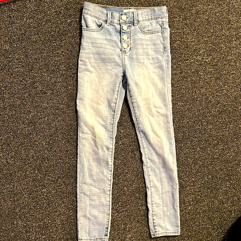 Jordache super skinny light wash jeans size 8